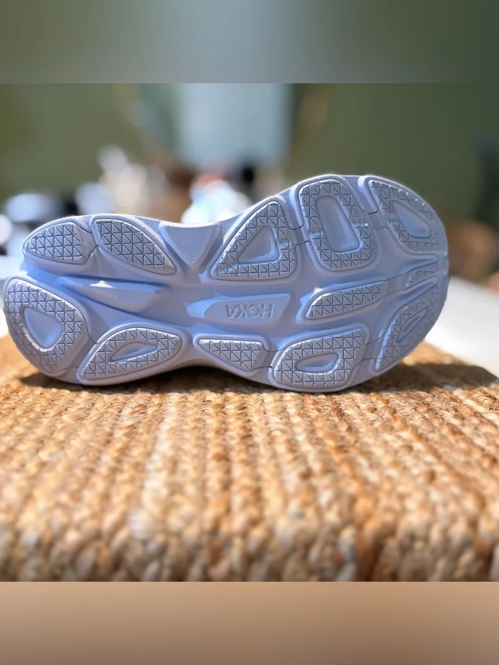 Hoka breathable mesh